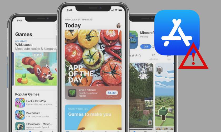 Tại sao tôi không tải được ứng dụng trên App Store?