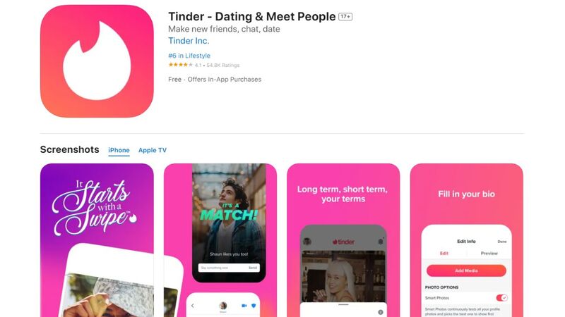 Ứng dụng Tinder