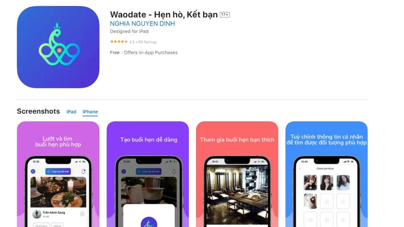 App tìm bạn quanh đây