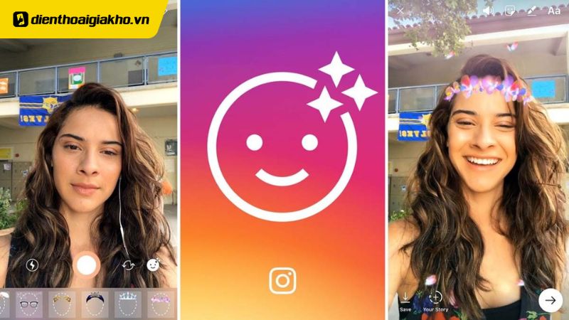 các filter đẹp trên Instagram có son