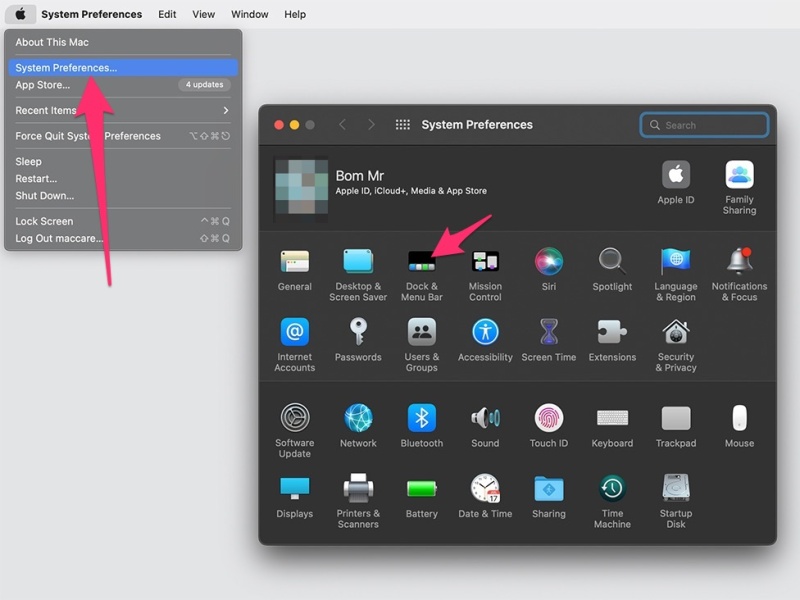 Hiển thị phần trăm pin trên thanh menu
