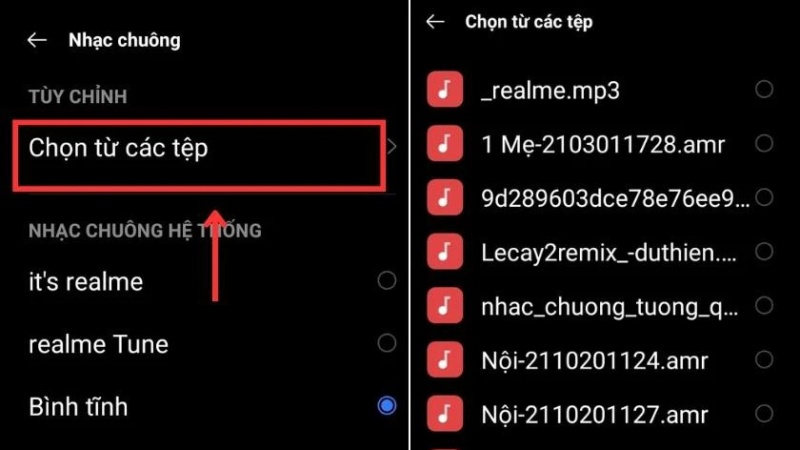 Cách cài nhạc chuông Oppo bằng âm thanh lấy từ video TikTok 3
