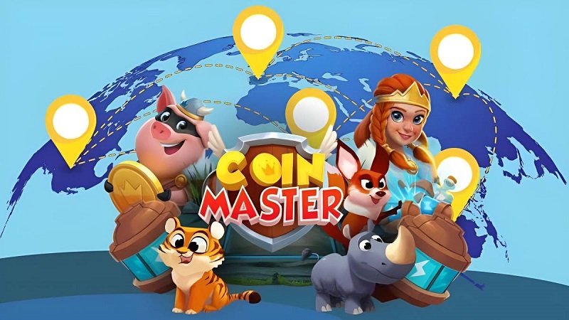 Cách chơi Coin Master có nhiều Spin
