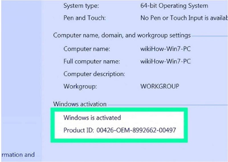 Cách kiểm tra Win bản quyền