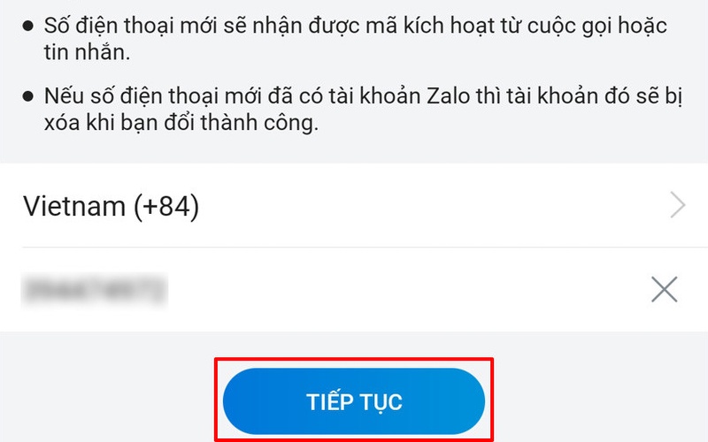 Cách lấy lại Zalo khi bị đổi số điện thoại hiệu quả nhất 4