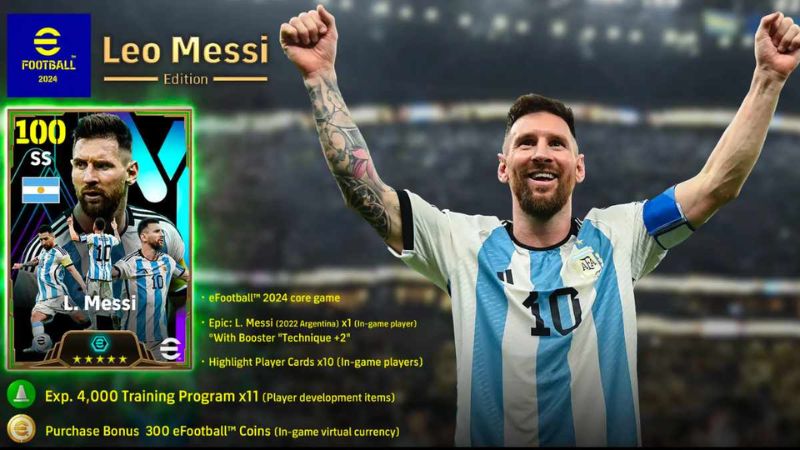 kí kết hợp đồng efootball 2024
