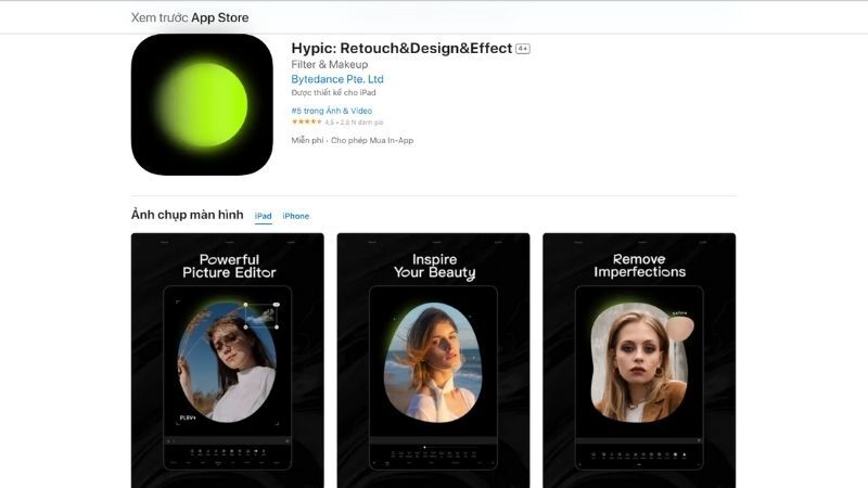 Một số thông tin về ứng dụng chỉnh sửa ảnh hot nhất hiện nay Xingtu