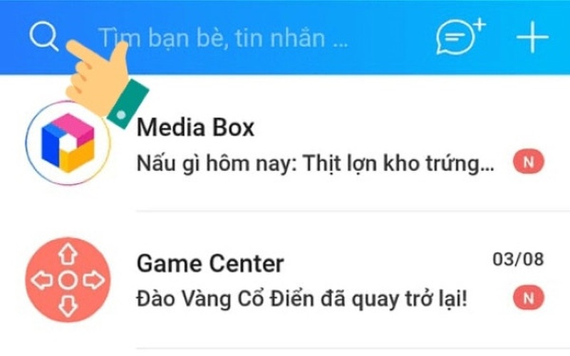Cách tìm nhóm kín trên Zalo bị ẩn thông thường 1