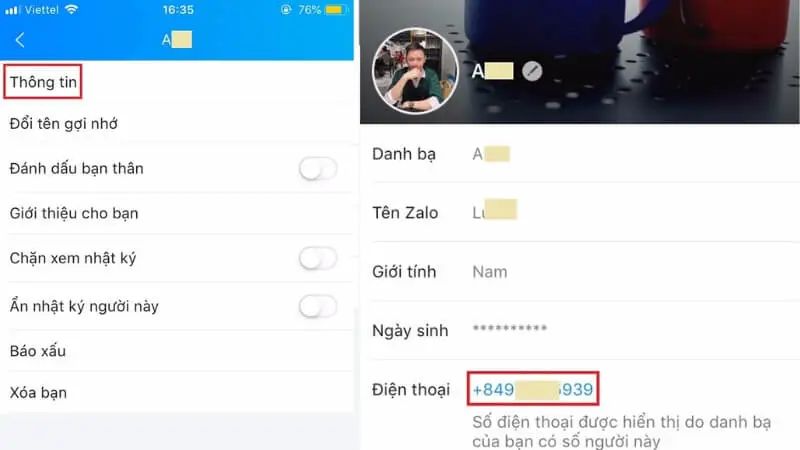 cách tìm số điện thoại trên zalo