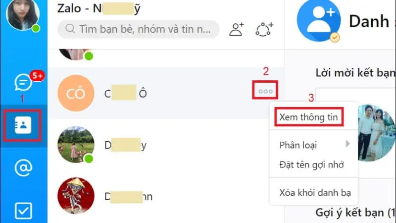 cách tìm số điện thoại trên zalo