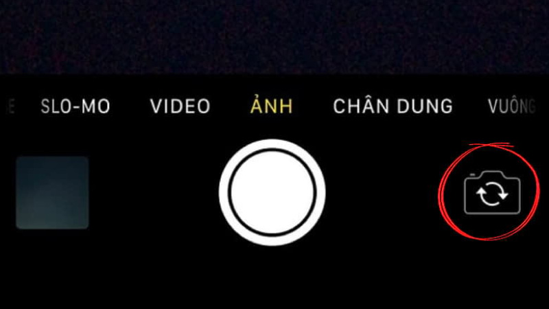 camera iPhone bị đen