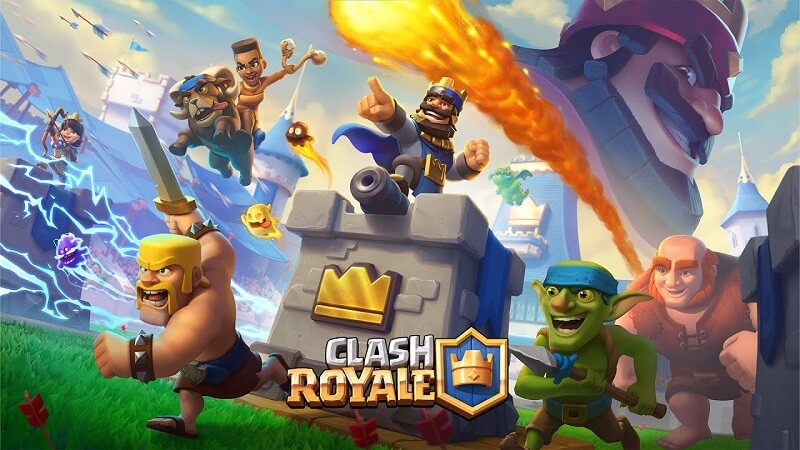 Clash Royale game nhiều người chơi trên điện thoại