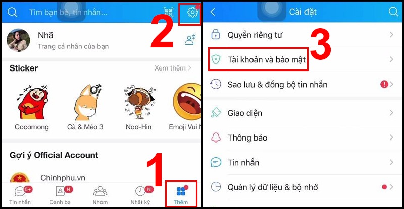 Cách đăng xuất Zalo từ xa