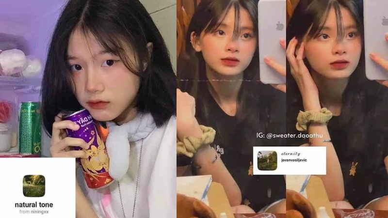 filter instagram đẹp cho nữ