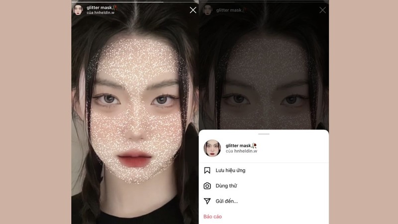 các filter đẹp trên Instagram có son