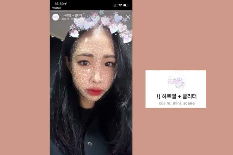 các filter đẹp trên Instagram có son