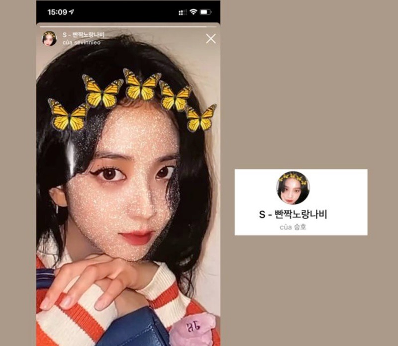 các filter đẹp trên Instagram có son
