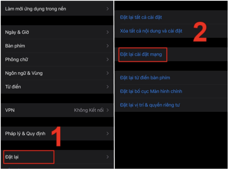 Điện thoại nhận sim nhưng không có dịch vụ 