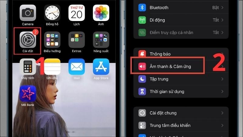 iPhone bị mất âm thanh cuộc gọi