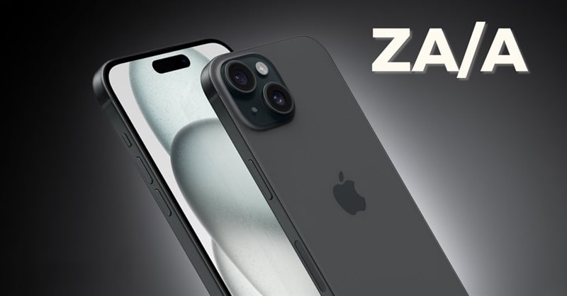 iPhone mã ZA/A của nước nào?