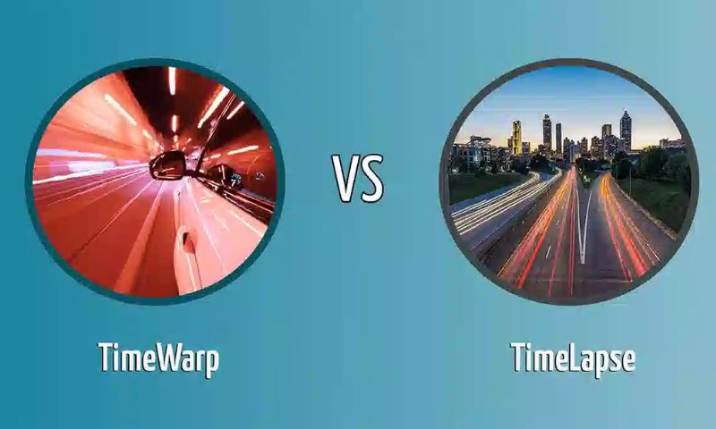 Quay time lapse có những điểm khác so với quay phim thông thường hoặc time warp