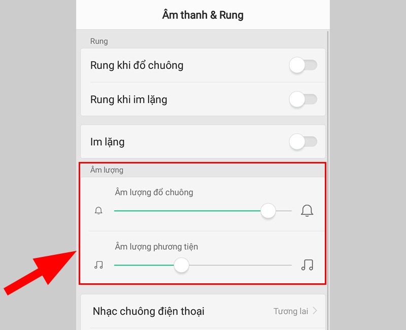 Oppo bị mất âm thanh