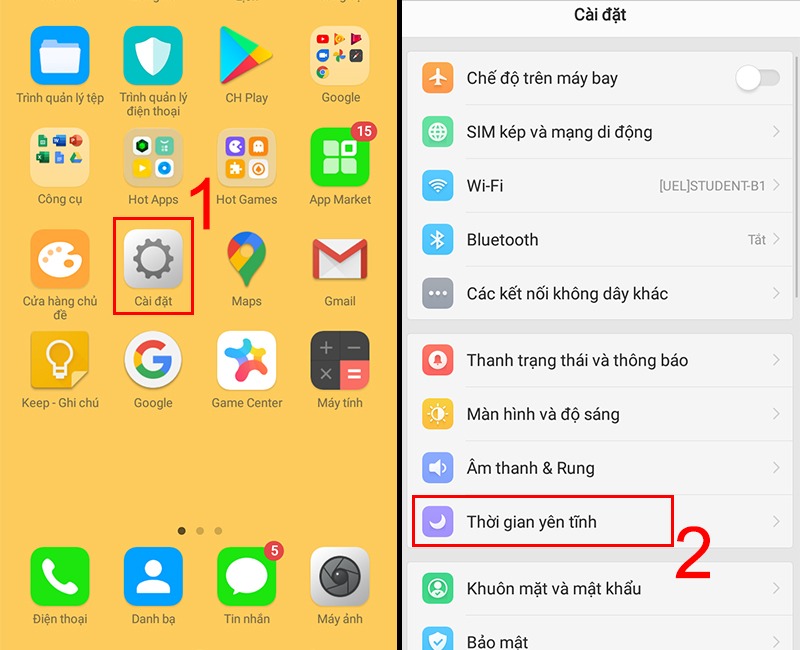 Oppo bị mất âm thanh