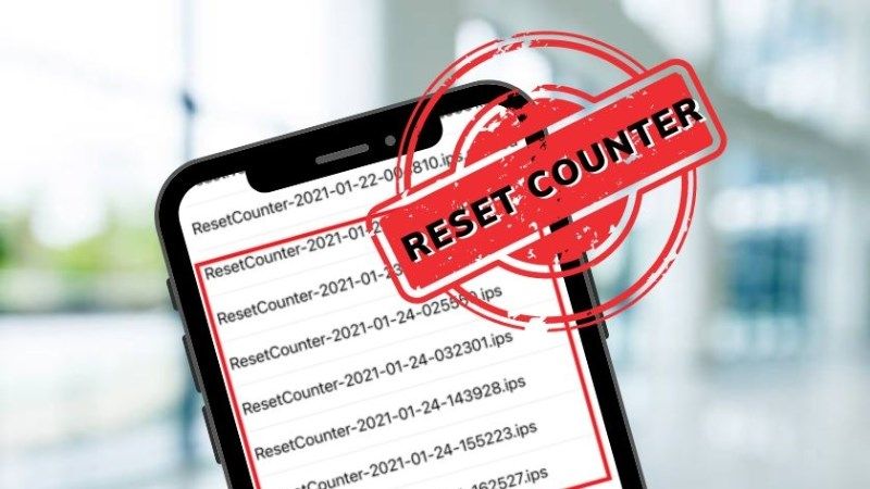 lỗi reset counter là gì