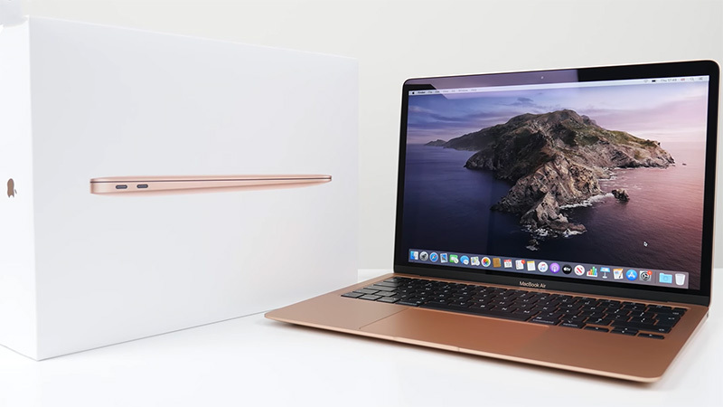 Macbook Air 2020 màu hồng