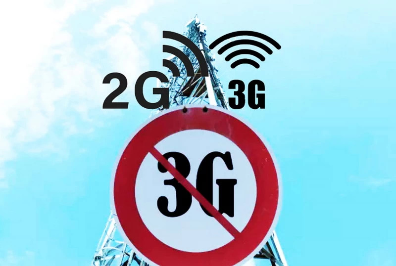 mạng 3G bị khai tử