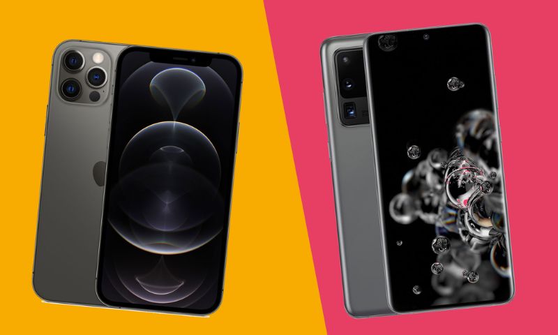 Samsung S20 Ultra nhỉnh hơn về phần dung lượng pin so với iPhone 12 Pro Max