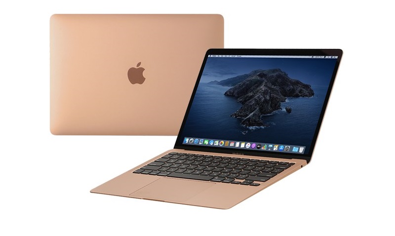 Tổng trọng lượng của Macbook Air 2020 hơi nặng hơn với 1,29kg