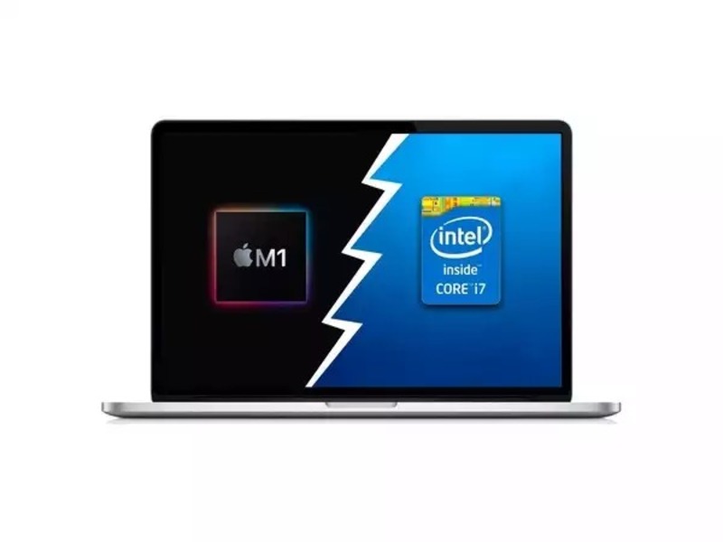 so sánh macbook air 2020 và m1