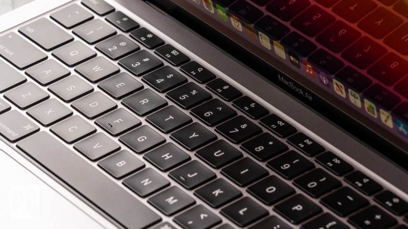 Bàn phím và trackpad trên Macbook Air M1