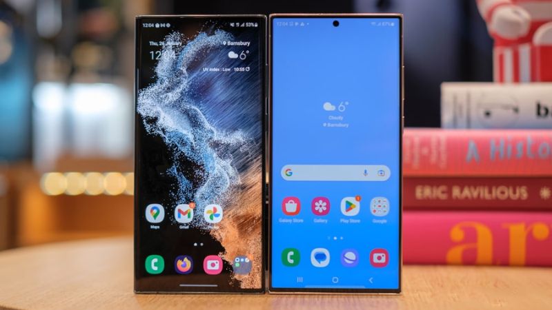 so sánh s22 ultra và s23 ultra
