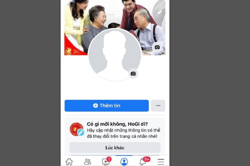 Facebook không có ảnh cá nhân