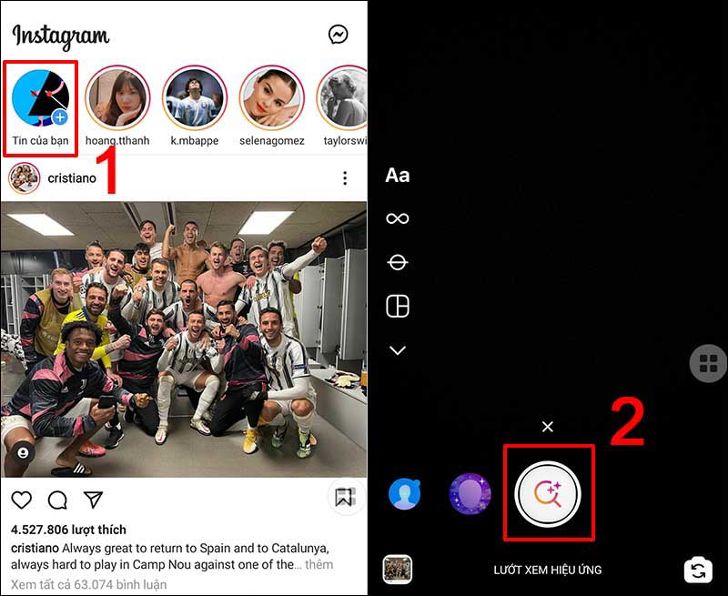 Instagram bị lỗi filter