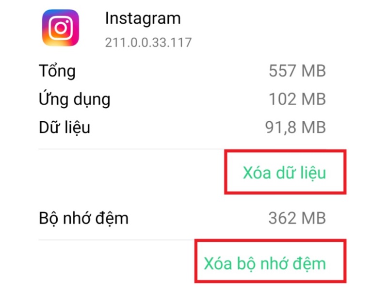 Instagram bị lỗi filter