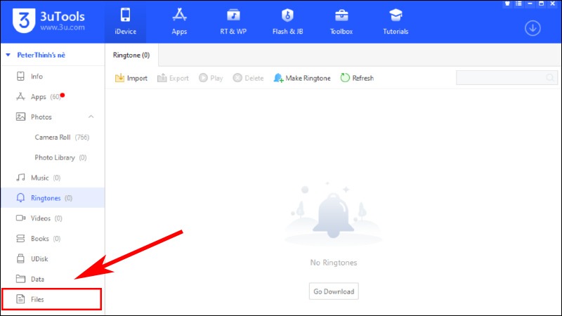 cách sử dụng 3uTool kiểm tra iPhone