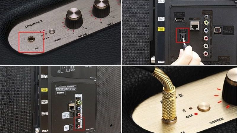 Cách kết nối loa Marshall