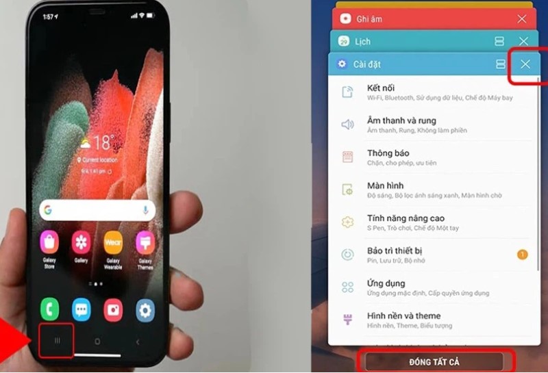  Tình trạng pin tụt nhanh trên Android 