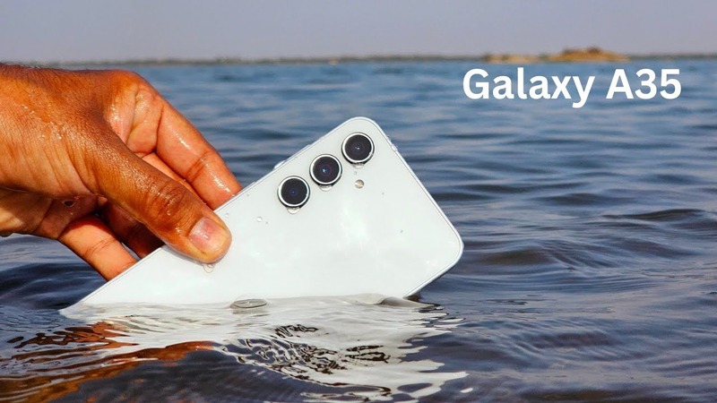 đánh giá samsung galaxy a35 chống nước
