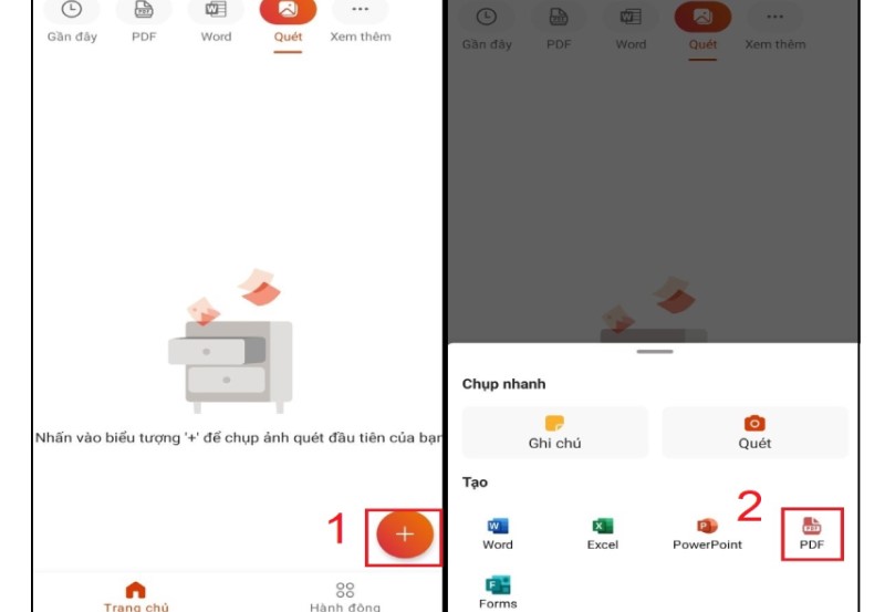 Gộp nhiều ảnh thành 1 file trên điện thoại 
