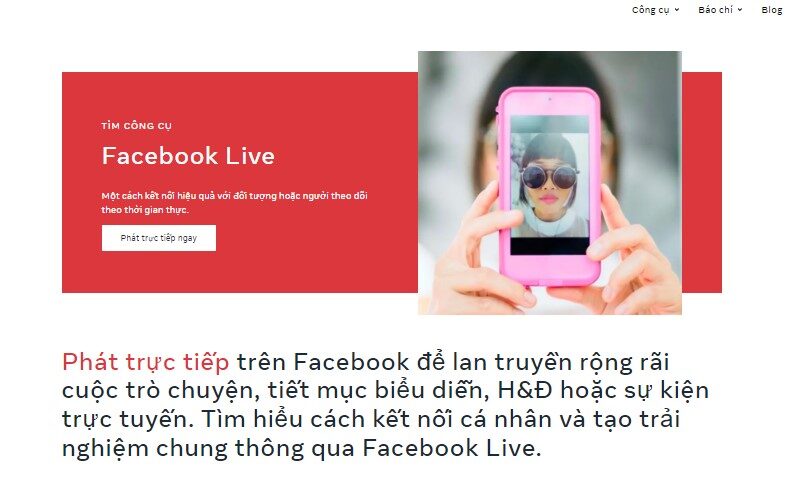 Cách Livestream trên facebook