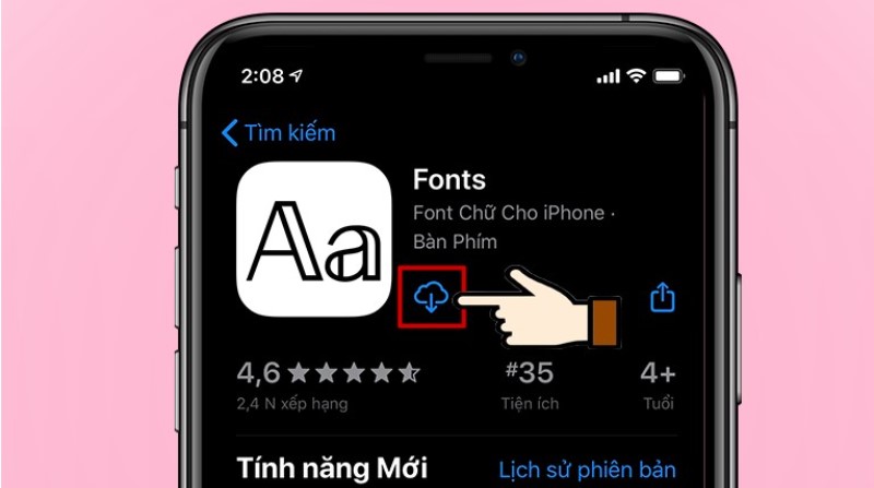 Cách Đổi font chữ iphone 