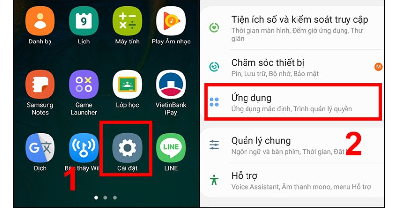 Tắt ứng dụng chạy ngầm
