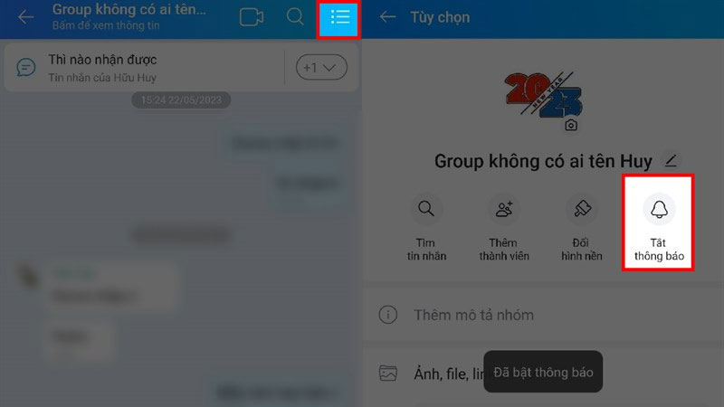Zalo không thông báo trên iPhone