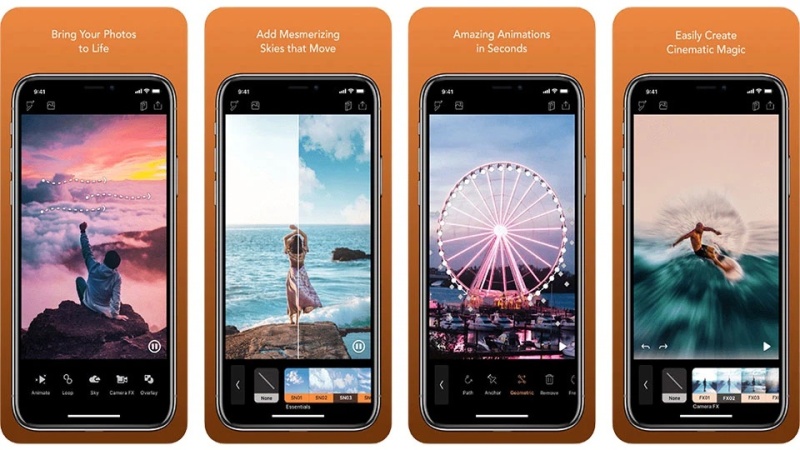 Enlight Pixaloop – App chỉnh bầu trời xanh free