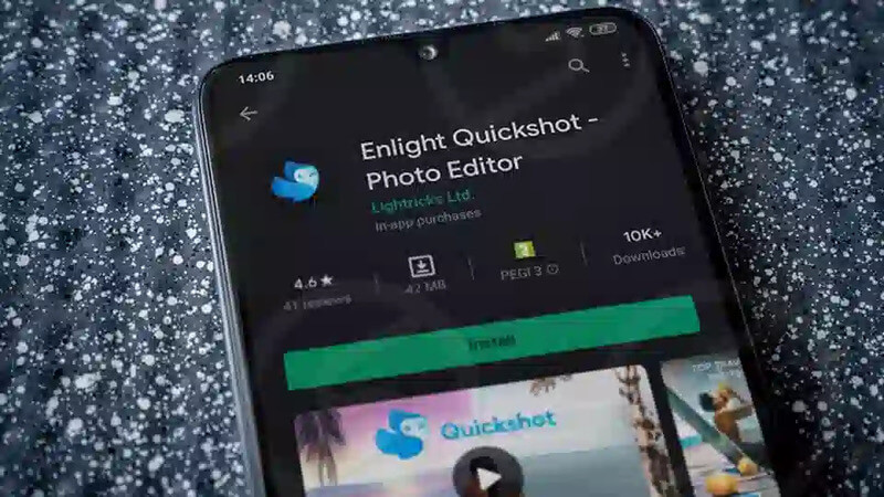 Ứng dụng chỉnh sửa ảnh siêu đẹp Enlight Quickshot