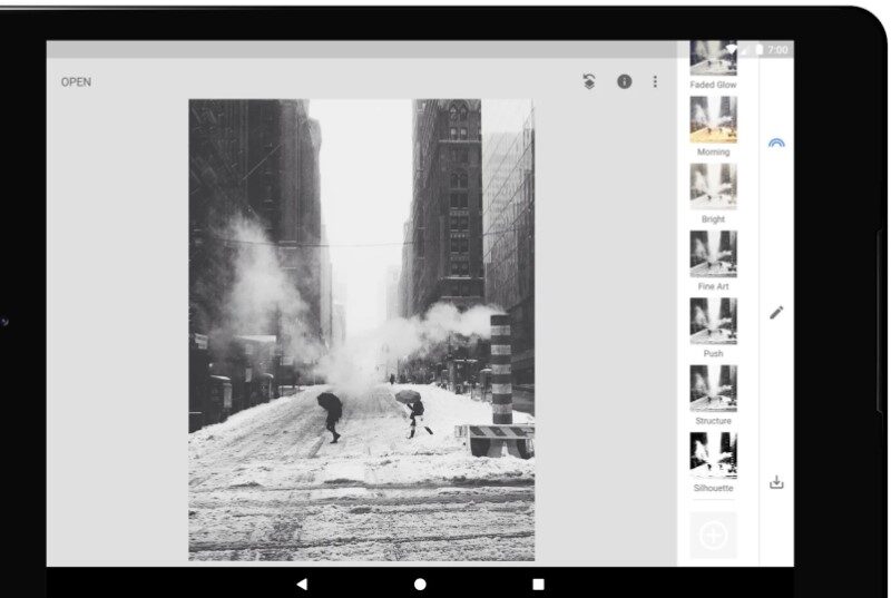 App xóa người trong anh Snapseed